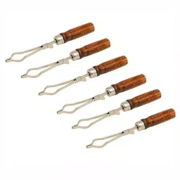 RANDHAWA GLOBAL Test Tube Holder with Wooden Handle for Holding Test Tubes, RG-90033 (Pack of 6)-27