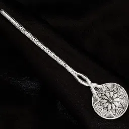 anouk Sangria Silver Plated Bun Pin Head Jewellery-picture-12
