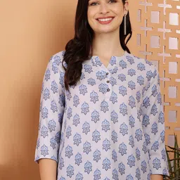 RIG-TIE Women Floral Printed A-Line Regular Top-picture-10