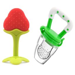 Luvlittle Silicone BPA Free Natural Organic Nipple Teethers and Fruit Nibbler Feeder for Newborn Baby Boy - Baby Girl, Infant, Babies- PACK OF 2- Colour May Vary-24