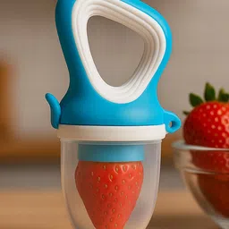 Badal Kidz Baby Fruit Food Nibbler - Blue-picture-29