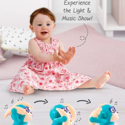 Intelliskills Move N' Groove Sound Activated Tumbling Monkey with Light & Music- Multicolour image 2