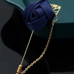 Curren Men's Flower Brooch-image-31