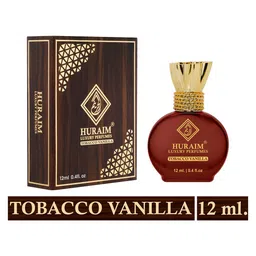 HURAIM Tobacco Vanilla 100% Natural & Pure Alcohol Free Attar - 12 ml-13