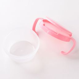 fab n funky Container With Lid And Dual Handle - Pink image 5