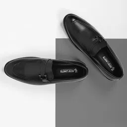 NEW LIMITS Men Round-Toe Formal Loafers-image-9