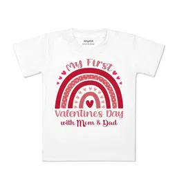 Arvesa Kids Typography Printed Applique T-shirt-picture-39