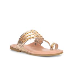 Bata Women Open Toe Flats with Tassels-image-32