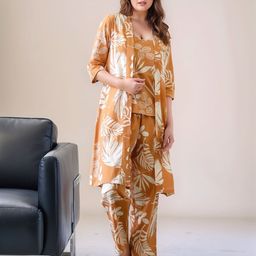 BAESD Women's Printed Cotton Co-Ord Set-picture-14