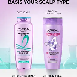 LOreal Set Of Hyaluron Pure 72H Rehydrating Shampoo & Conditioner - 515ml image 4