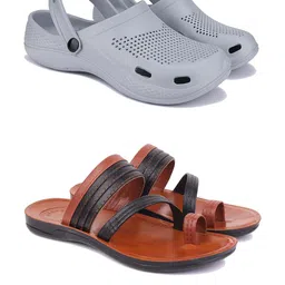 DRACKFOOT Men Canvas Comfort Sandals-picture-30