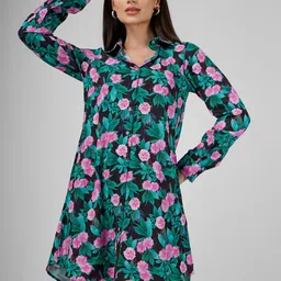 Sukshat Floral A-Line Mini Dress-picture-19