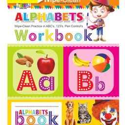 Wipe & Clean Alphabet Workbook - English-14