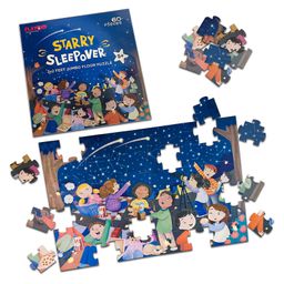 Palyqid Starry Sleepover Jumbo Puzzle - 60 Pieces-13