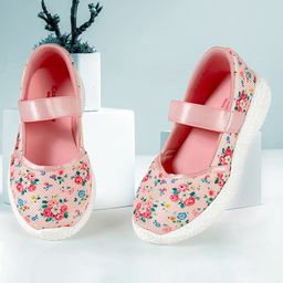 KazarMax Floral Print Bellies - Peach-image-6