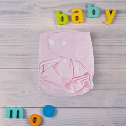 Baby Moo Adjustable & Washable Diaper - Pink-21