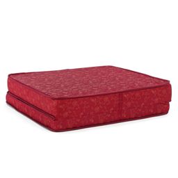 Babyhug Foldable 1 Plus 1 Mattress - Maroon-4