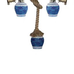 Somil Indore Decorative Lamp Combo of Matching Elaphent Shape Wall Lamp & Ceiling Lamp, Multi Compatible with LED, Size: 19 X 19 X 23 Cm, Pack of 3.-image-97