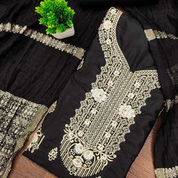 Maroosh Embroidered Unstitched Dress Material-image-90