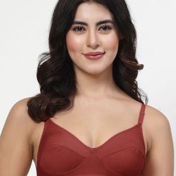 LILY Pack Of 3 Non Padded Non-Wired Full Coverage Bra image 2
