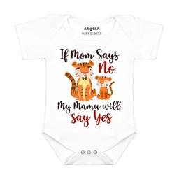 Arvesa My Mamu Will Say Yes Printed Bodusuit-picture-28