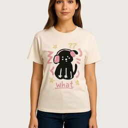 LULU & SKY Music Printed Round Neck Regular Fit T-shirt-image-9
