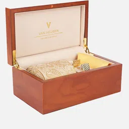 Van Heusen Men Tie Pocket Square And Cufflink Accessory Gift Set-image-84