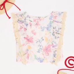 AKKRITI BY PANTALOONS Floral Print Cotton Top-image-24