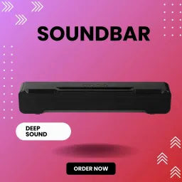 Clairbell 20W Bluetooth Soundbar with 4 Hours Wireless Playback Bluetooth SpeakersC1V232 20 W Bluetooth Soundbar-picture-0