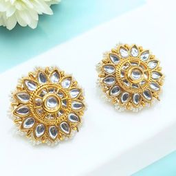 Anouk Contemporary Studs Earrings-image-21