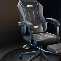 DROGO Armrests & Adjustable Neck Onyx Gaming Chair-picture-45