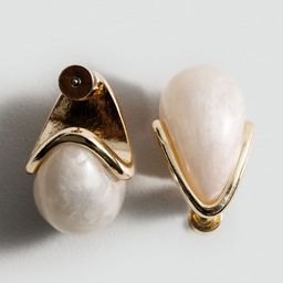 MANGO Teardrop Shaped Studs image 2