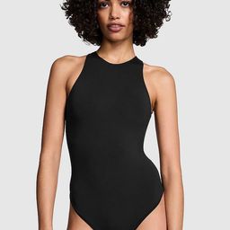 Victoria's Secret Pink Stretch High-Neck Bodysuit-picture-15