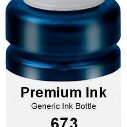 gAdi T673 Refill Ink Compatible for Epson L801,L805,L1800,L800,L810,850,1300 Printers Light Cyan Ink Bottle-image-81