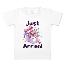 Arvesa Kids Typography Printed T-shirt-picture-2