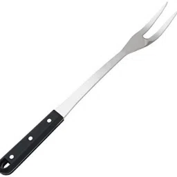 Fork Meat, Stainless Steel Cooking Fork Meat Spoon Wok Tools with Nylon Handle Pattern Handle Heat Resistant, Stainless Steel Dinner Fork-19