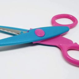imprint Good Quality Zig Zag Scissors (only Zig zag Type for Kids) Pack of 1 Scissors image 2