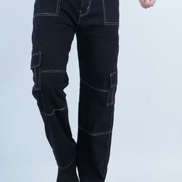 Moda Rapido Men Classic Tapered Fit Mid-Rise Light Fade Stretchable Jeans-picture-1