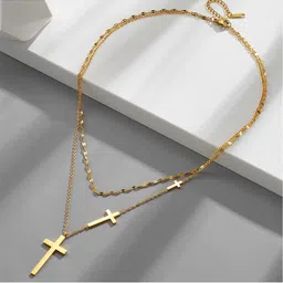 MYKI Stainless Steel Gold-Plated Stunning Chain-39