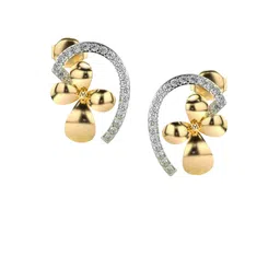 VALANOVA 14K Yellow Gold Certified 0.38Ct Lab Grown Diamond Earrings-picture-40