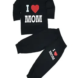 MITANSH Girls Printed Round Neck T-shirt And Joggers-image-105
