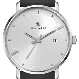 SANSIMAYO Men Dial & Straps Analogue Watch SM-WM-170-WHITE image 2