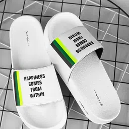 Mast & Harbour Men Printed Sliders-picture-13