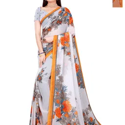 Moda Rapido Floral Printed Pack Of 2 Saree-image-16