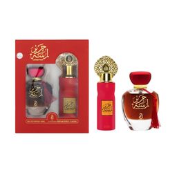 ARABIYAT Set Of 2 Lamsat Harir EDP - 100 ml With Deodorant Spray - 200 ml-23