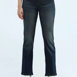 Flying Machine Women Bootcut Light Fade Stretchable Jeans-image-45