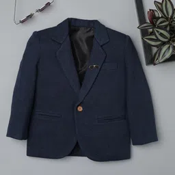 Ridokidz Boys Tailored-Fit Single Breasted Blazer-21