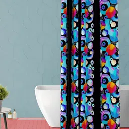 ArtzFolio Single Piece Waterproof Polyester Shower Curtain-picture-31
