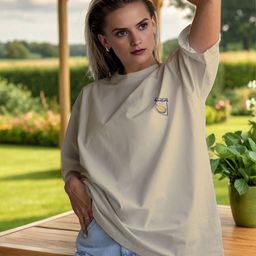 Moda Rapido Women Printed Applique T-shirt-image-48