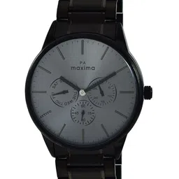 maxima Men Dial & Stainless Steel Straps Analogue Watch O-65583CMGB-57